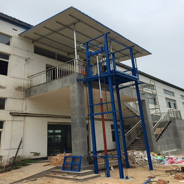 升降貨(huò)梯安裝實景 升降貨梯安裝實景(jǐng)